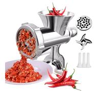 Tritacarne per uso domestico - tritacarne manuale e tritacarne a uso intensivo e manuale tritatutto per alimenti a mano con design antiscivolo e staccabile