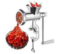 Tritacarne per uso domestico, tritacarne manuale,Tritacarne manuale in lega di alluminio resistente - Tritacarne a manovella per rettificatrice da tavolo