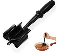 Tritacarne portatile di alta qualità - tritacarne ergonomico a 5 lame e raschietto per preparare senza sforzo - ideale per carne macinata, verdure e altro ancora
