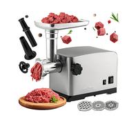 Tritacarne ProfiCook® 1200W | con attacco per biscotti/pasticceria | tritacarne elettrico | avanti e indietro | incluso insaccatore per salsicce | collo in metallo e vite senza fine | PC-FW 1272