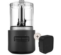 Tritacarne senza fili KitchenAid Go 5KFCR531BM da 12 V con batteria - Nero - Nouvo