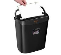Tritacarte Distruggi documenti ufficio, VidaTeco Trituratore a 14 Fogli (10 fogli-nero)