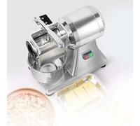 Tritaformaggio Elettrico Professionale Per Formaggio A Blocchi, 900 W In Acciaio Inox Con Secchiello, Capacità 60 Kg/132 Libbre All'ora, Ideale Per Formaggio A Blocchi, Frutta Secca, Cioccolato