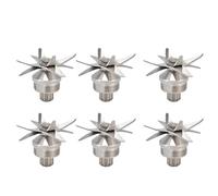 Tritaghiaccio Con Lama In Acciaio Inossidabile, Compatibile Con TWK, TM 767 800, Compatibile Con Jtc, 767 800 For Parte Frullatore Spremiagrumi For Vaso Da 2 Litri 010 767 800 G5200(6pcs)