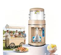 Tritaghiaccio Elettrico Da 440 W Con Pulsante Di Arresto Quantitativo, Timer Da 1 E 2 Minuti, Sis-tema Anti-Trabocco Manuale per Evitare Fuoriuscite, Tritaghiaccio Professionale