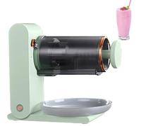 Tritaghiaccio elettrico, macchina per ghiaccio tritato ricaricabile tramite USB, macchina per gelato alla frutta con stampi per ghiaccioli,Green