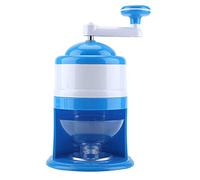 Tritaghiaccio Manuale, Macchina per il Ghiaccio Tritato Domestica a Manovella Macchina per Cono di Neve Portatile per caffè Domestici