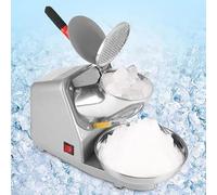 Tritaghiaccio, tritaghiaccio elettrico, macchina for il cono di neve, doppie lame e doppia copertura, macchina for il ghiaccio tritato 85 kg/ora, 300 W/2200 giri/min