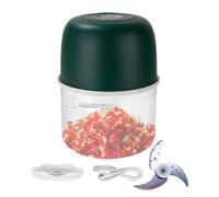 Tritaglio Elettrico Aglio | Tritatore Aglio Ad Alta Efficienza,Senza Fili Multifunzionale Portatile Elettrica Automatica per Verdure Cipolle Cucina Alimenti Cottura e