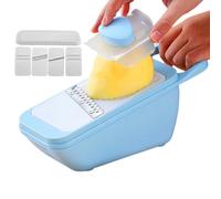 Tritapatate - Affettatrice Manuale Domestica Ergonomica Smontabile - Tritacarote Domestico - Antiscivolo Ergonomico per Pasta Insalata Frutta Omogeneizzati Preparazione Pasti e per Cucina Domestica e