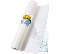TRITART Rotolo di Carta da Disegno 100cm x 25m - Rotolo da Disegno 50 g/m -