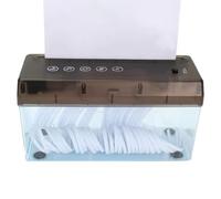 Tritatore di Carta, Mini Tritatore, Portatile USB Elettrico Automatico con Apertore di Lettere, Cestino, Taglio a Strisce per A6, A4 Piegato, Documenti, Posta, Casa Ufficio Scuola(A4)