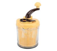 Tritatutto a manovella, tritatutto manuale per verdure e carne a 3 velocità, centrifuga per insalata di grande capacità per lattuga, fagioli e aglio, gadget da cucina salvaspazio