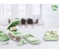 TRITATUTTO AFFETTA VERDURE MULTIFUNZIONE TAGLIA SMINUZZA GRATTUGIA HOOMEI HM-638