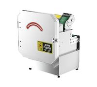 Tritatutto automatico commerciale for cipollotti, tagliaverdure elettrico da 200 W, porta di alimentazione da 70 mm, spessore regolabile da 1,5 a 35 mm, ideale for ristoranti e cucine