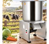 Tritatutto Commerciale Per Verdure Da, Tritacarne Per Allevamento Domestico Da 3500 Giri/min, 50-200 Kg/h, Processore Di Mangimi Per Pollame Per La Lavorazione Di Mangimi(1800W)