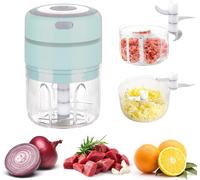 Tritatutto Cucina Elettrico Frullatore Mixer Cucina Portatile USB Ricaricabile
