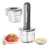 Tritatutto Cucina - HIPS+PET 24,4x9,3x4,5cm | Sminuzzatore Elettrico Verdure Alimentare | Mini Grattugia Lavabile In Lavastoviglie Per Frutta Omogeneizzati E Preparazione Pasti