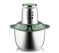 Tritatutto da 1000 W, ciotola in acciaio inossidabile da 5 litri, 2 velocità, sistema a quattro lame, robot da cucina per tritare carne, verdura e frutta,A