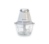 BEHOME Tritatutto Elettrico da Cucina | Tritacarne e verdure capacità 1L doppia lama in acciaio 300W per Carne, Verdure, Formaggio, Pesto