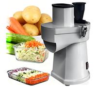 Tritatutto elettrico da 6 mm per verdure, frutta, cipolle, zenzero, aglio, multifunzione per la preparazione in cucina. (4mm)
