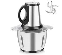 Tritatutto Elettrico Mini, Tritatutto Multi Elettrico da 2L - Food Processor 300W con 3 Velocità, Tritatutto da Cucina Elettrico per Carne/Verdure/Frutta/Noci/Alimentazione per Bambini