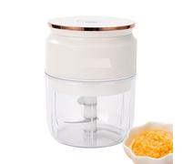 Tritatutto Elettrico Mini,Tritatutto Verdure Ricaricabile USB - Preparatore di Pasti Bambino Portatile per Cucina Panetteria Ristorante - Preparazione Insalata Campeggio Viaggi Caravan Verdure Cipolla