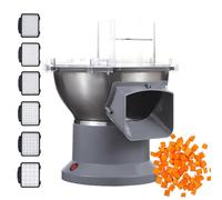 Tritatutto elettrico multifunzione con 6 lame, affetta verdure e frutta senza sforzo per la preparazione della cucina