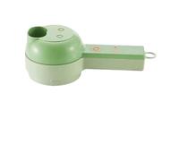 Tritatutto elettrico per aglio, 4in1 Senza Fili Elettrico Chopper Di Verdure Affettatrice Taglierina Da Cucina Mini USB Aglio Schiacciatore Robot Macchina Frantoio Casa,Mini robot da cucina