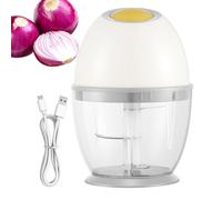 Tritatutto elettrico per aglio, tritacarne per alimenti ricaricabile, utensile da cucina per robot da cucina, tritatutto portatile senza fili per verdure, pepe e cipolle