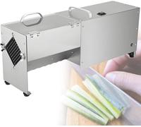 Tritatutto elettrico per patate dolci a strisce da 100 W, per ristoranti e hotel, tagliapatate automatico commerciale(7mm)