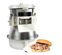 Tritatutto Elettrico per Pollo - Tagliacarne a Coppia Alta per Pollo Cotto e Manzo, Strumento per tritare in Acciaio Inossidabile con Finestra Visibile per una Facile Preparazione del Cibo