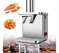 Tritatutto elettrico per verdure, affettatrice per frutta e verdura, affettatrice per verdure, macchina per tritare verdure elettrica, tritatutto commerciale per verdure, affettatrice automa