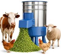 Tritatutto Elettrico Professionale Per Verdure, 1500 W, In Acciaio Inossidabile, Per Mangimi Avicoli, Tritatutto Multifunzionale Per Pollo, Bovini, Ovini, Ideale Per Allevamenti E Uso Domestico.