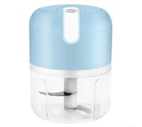 Tritatutto elettrico ricaricabile USB da 250 ml per aglio per cipolle, erbe e ingredienti morbidi, design compatto per una facile conservazione sul piano di lavoro (2)