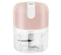 Tritatutto elettrico ricaricabile USB da 250 ml per aglio per cipolle, erbe e ingredienti morbidi, design compatto per una facile conservazione sul piano di lavoro (3)