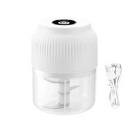 Tritatutto elettrico senza fili, multiuso, in ABS, mini robot da cucina, tritaverdure compatto, efficiente dispositivo per tagliare le uova, strumento da cucina per risparmiare , per