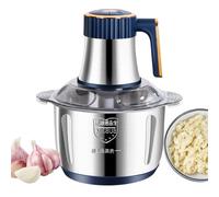 Tritatutto elettrico - tritatutto cipolla in acciaio inossidabile, tritatutto carne, 5 l, per salsiccia burro di noci macina per cereali macinazione del ghiaccio preparati per il bambino pasto uso