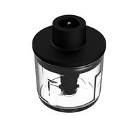 Tritatutto Haier per Frullatore a Immersione Serie 5, Contenitore in Vetro, Perno di Supporto in Acciaio Inox, Lavabile in Lavastoviglie