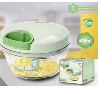 TRITATUTTO MANUALE 3 LAME A CORDA TRITA VERDURA FRUTTA 400 ML CENTRIFUGA HM-6345