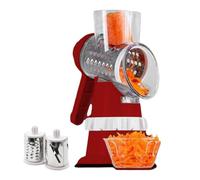 Tritatutto manuale per alimenti affettatrice rotante - Trituratore per verdure da cucina con manovella,Affettatrice per alimenti da cucina, strumento da cucina per pere, pomodori, patate,