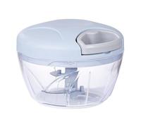 Tritatutto Manuale,Tritatutto Manuale a Corda,Trita Verdure Manuale con Tirante A Corda,Mini schiaccia Piccolo,Tritaverdure Manuale Cucina,Trita Cipolla Frullatore per Verdure, Frutta, Aglio 500 ml
