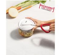 Tritatutto manuale Zyliss Easy Pull Food processor, 750 ml, Dimensioni Ø 13 × h 11,5 cm funzionamento a corda