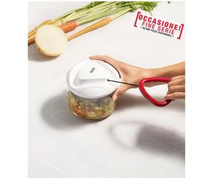 Tritatutto manuale Zyliss Easy Pull Food processor, 750 ml, Dimensioni Ø 13 × h 11,5 cm funzionamento a corda