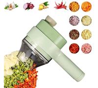 TRITATUTTO MINI ROBOT DA CUCINA AFFETTA VERDURA FRUTTA FOOD CHOPPER RICARICABILE