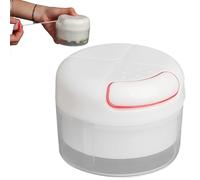 tritatutto per aglio - Mini estrattore d'aglio | tritatutto portatile per verde | Robot da cucina manuale, ciotola multifunzionale per macinare cipolle, peperoni, formaggio e noci