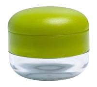 Tritatutto per aglio Mini tritacarne manuale in acciaio inossidabile e pressa per aglio con contenitore trasparente per cucina 2, 8x2, 4 pollici - Pressa