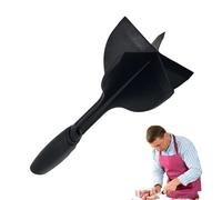 Tritatutto per hamburger, tritacarne per carne macinata - Utensile antiscivolo e resistente al calore | Affettatrice per hamburger in nylon con 5 tagliaverne per H