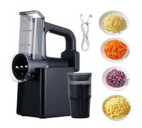 Tritatutto per verdure, attrezzatura da cucina automatica ad alta velocità | Chopper taglia verdure affetta cetrioli | Per tagliare, affettare patate, cipolle, aglio, cucina, ristorante, uso commercia