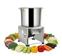 Tritatutto per Verdure Commerciale Elettrico, Trituratore per Foraggio Commerciale, Ingresso Di Alimentazione Ampliato Da 30 Cm, 50-200 Kg/H, per La Preparazione Di Mangimi per Pollame 1800W